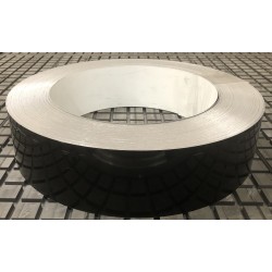Bobine Aluminium Plat - Largeur 60 mm - Noir